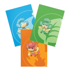 Pansage, Pansear, and Panpour Tournament Folio